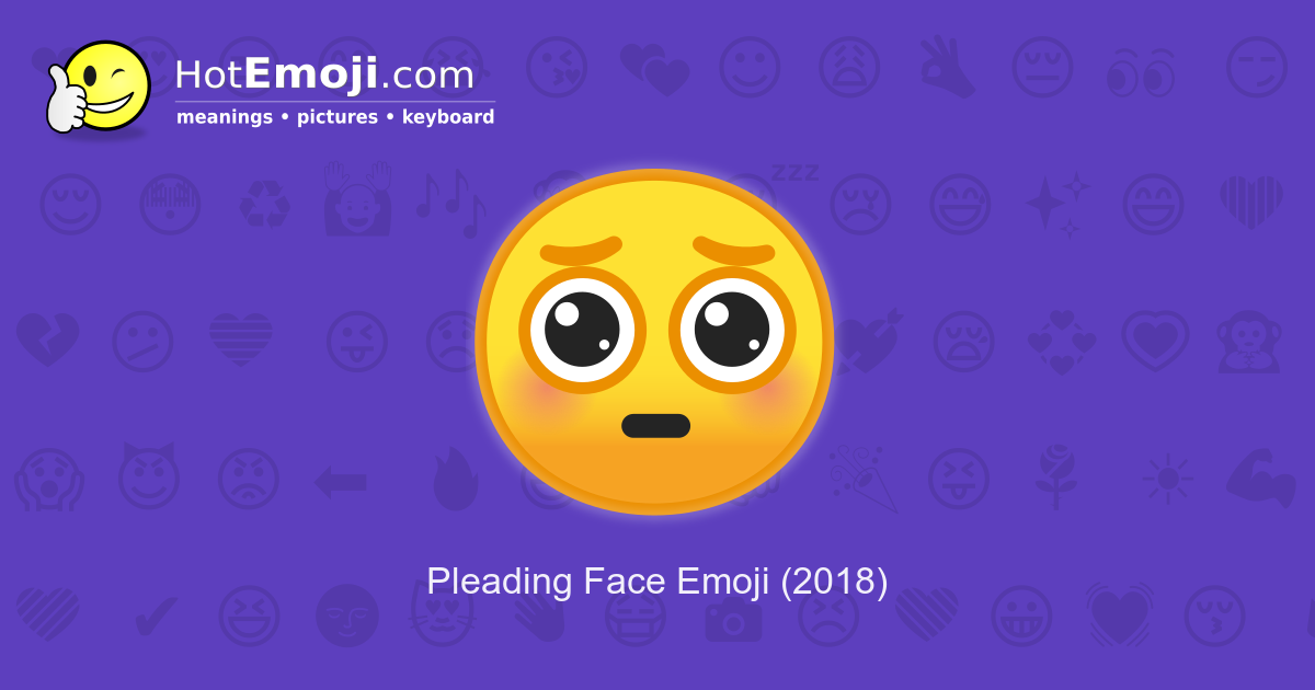 Emoji meaning ðŸ¥º