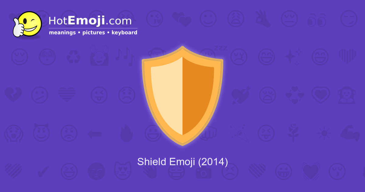 shield-emoji-meaning-with-pictures-from-a-to-z