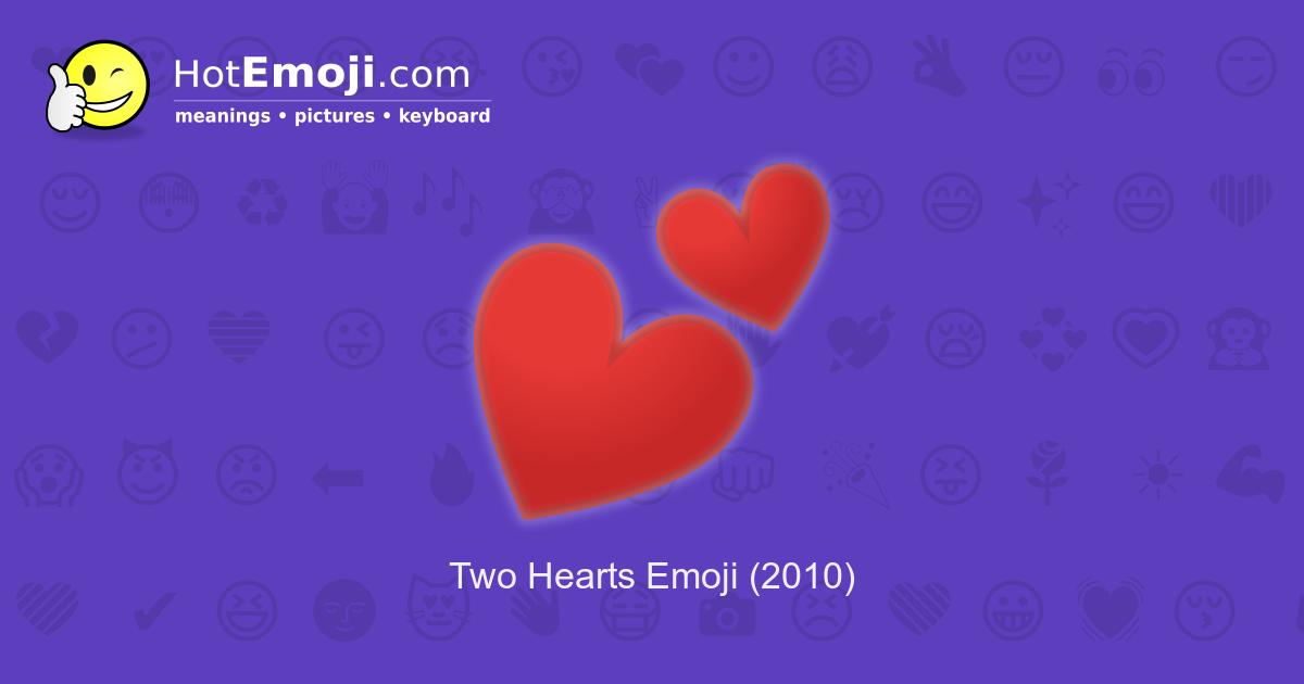 Featured image of post Pink Emoji Heart Meaning