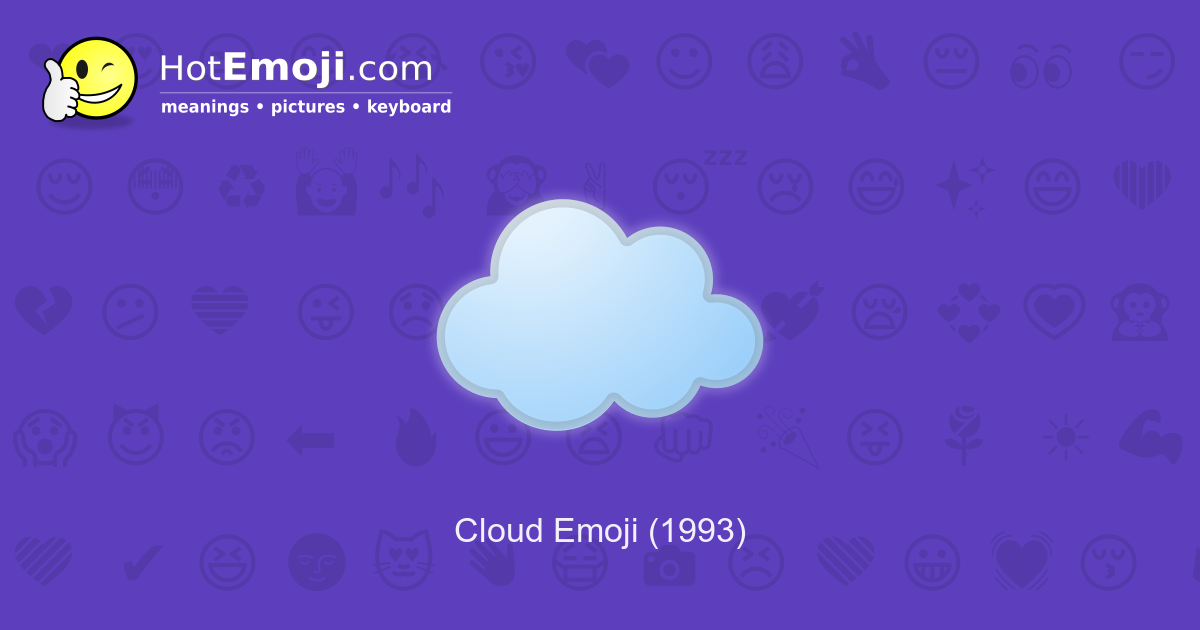 cloud-emoji-icon-set-white-gray-color-fluffy-vector-image